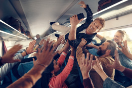 Deutsche Bahn with Nico Rosberg campaign – photography Tobias Gromatzki, retouching Phillip Wurzbach 